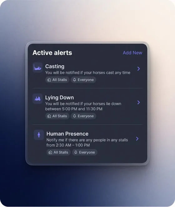 AI identifies an event